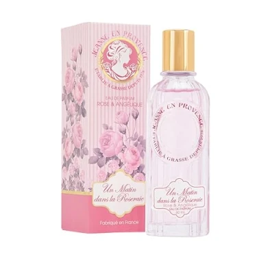 Afbeelding van JEANNE EN PROVENCE Eau de Parfum Houtachtig et Floral Femme Een Ochtend in La Roseraie Ingrediënten Van Natuurlijke Oorsprong Gemaakt Frankrijk Fles 60 ml