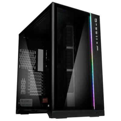 Afbeelding van Lian Li O11Dynamic XL Midi tower Gaming behuizing Zwart Geïntegreerde verlichting, Zijvenster, Stoffilter