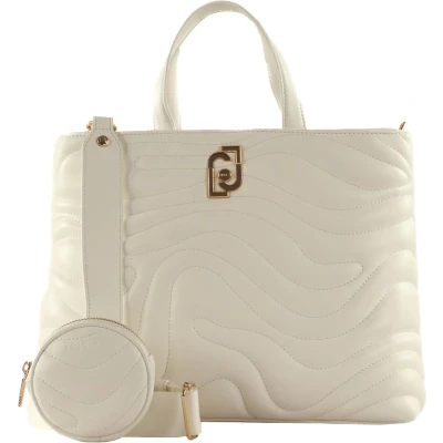 Afbeelding van LIU JO Shopper Achala Tote Cream Wit
