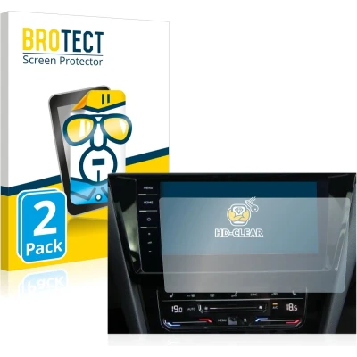 Afbeelding van BROTECT Screenprotector voor Volkswagen Arteon Shooting Brake 2021 Discover Pro Folie Beschermfolie transparant (2 Stuks)