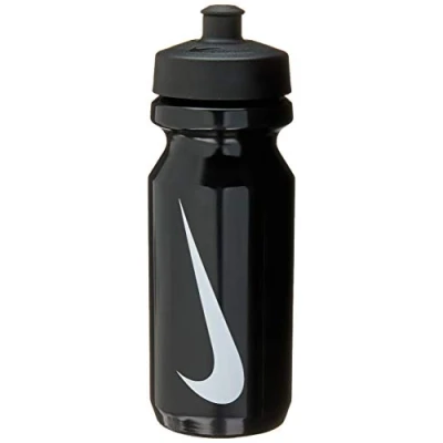 Afbeelding van Nike 9341/2 drinkfles met grote opening, 0 zwart/wit