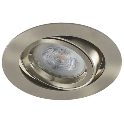 Afbeelding van LED inbouwspot Dilan Rond RVS Look Extra Warm Wit Dimbaar 5W Philips