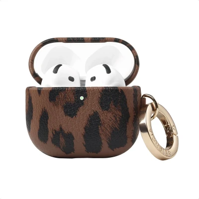Afbeelding van Selencia Sabi Case voor de Apple AirPods 4 Mocha Brown