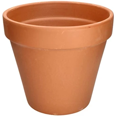 Afbeelding van KOTARBAU® Bloempot van terracotta Ø 35 cm met rand voor binnen en tuin
