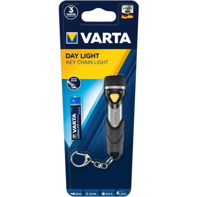 Afbeelding van Varta LED zaklamp Day Light, sleutelhanger 12lm, incl. 1x alkaline AAA batterij, retail blister