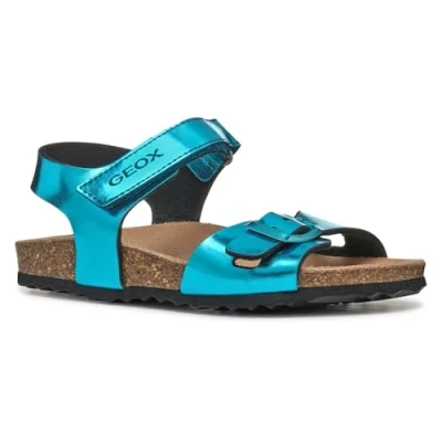 Afbeelding van Geox J Adriel Girl C sandalen voor meisjes, Turkoois, 38 EU