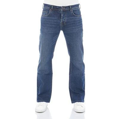 Afbeelding van LTB Heren Jeans Broeken Timor bootcut Fit Blauw Volwassenen Denim Jeansbroek