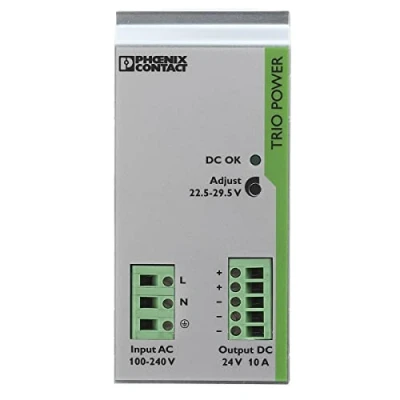 Afbeelding van Phoenix Contact TRIO PS/1AC/24DC/10 DIN rail netvoeding 24 V/DC 10 A 240 W Aantal uitgangen: 1 x Inhoud: stuk(s)
