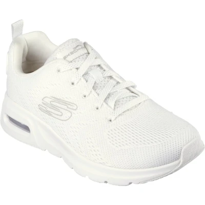 Afbeelding van Skechers Sport AIR Court Sneakers laag, Dames, Maat: 41, White silver Textiel