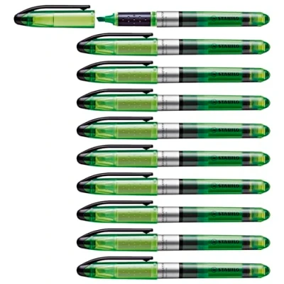 Image de Surligneur De Poche Stabilo Navigator Vert