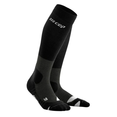 Afbeelding van CEP Hiking Merino Compressiesokken Zwart/Grijs