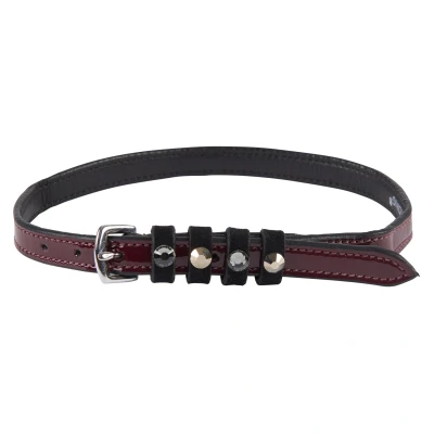 Image de Imperial Riding Lanières pour Éperons Pardouz Cuir Bordeaux Laque One Size