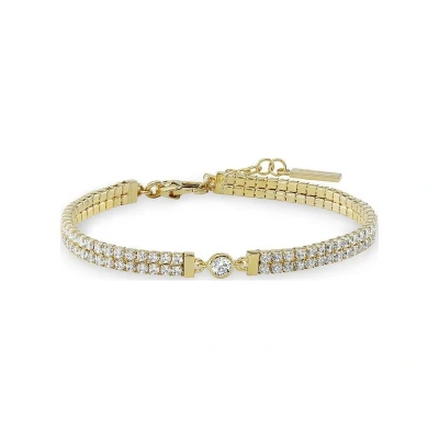 Afbeelding van Jette Armband, Dames, Maat: One Size, Gelbgold