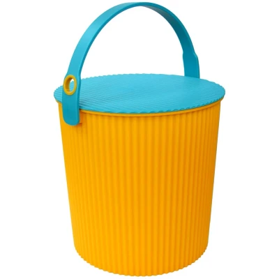 Afbeelding van Hachiman Omnioutil Opbergemmer M Oranje/Blauw