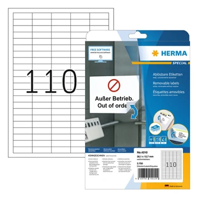 Image de HERMA Special étiquettes 2750 étiquette(s)
