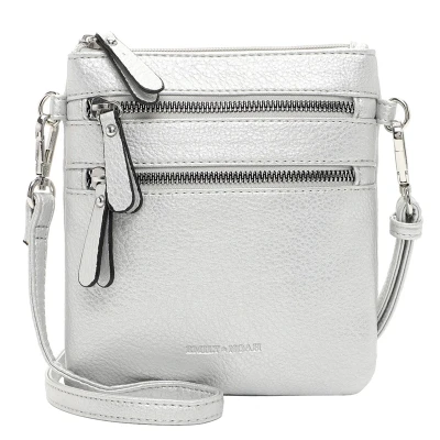 Afbeelding van Emily &amp; Noah EMMA Schoudertas, Dames, Maat: One Size, Shinysilver