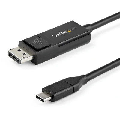 Afbeelding van Adapter USB C naar DisplayPort Startech CDP2DP1MBD Zwart 1 m