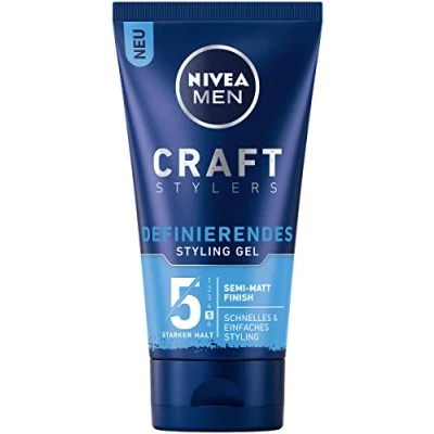 Afbeelding van Nivea Men Craft Stylers Definitieve stylinggel met semi matte finish voor snel en gemakkelijk stylen sterke fixatie (1 x 150 ml)