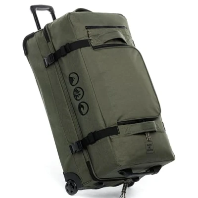 Afbeelding van Grote reistas met 2 rollen Kane rolkoffer 80 cm koffer sporttas reistrolley, Xxl 140 liter, Large,