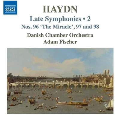 Afbeelding van Danish Chamber Orchestra, Adam Fischer Haydn: Late Symphonies, Vol. 2 Nos. 96 &#039;The Miracle&#039;, 98 (CD)
