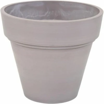 Afbeelding van Pot MEGA COLLECTIES Ecostone Plantenbak Ø 41 cm H 35 Taupe