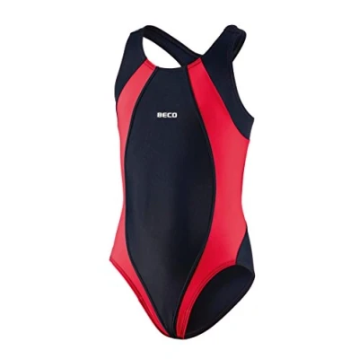 Afbeelding van Beco Badpak Meisjes Polyamide Rood/zwart Maat 140