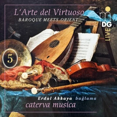 Afbeelding van Caterva Musica, Erdal Akkaya L&#039;Arte de Virtuoso: Baroque Meets Orient (CD)