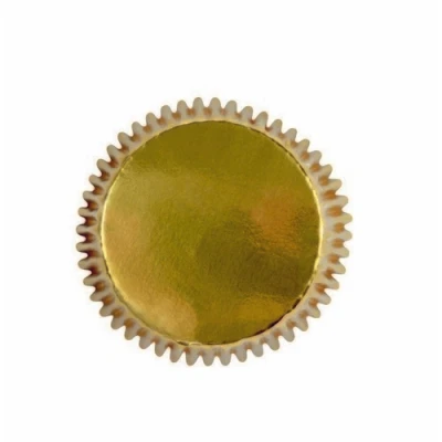 Afbeelding van Cupcake Cups PME MINI Goud 45 stuks
