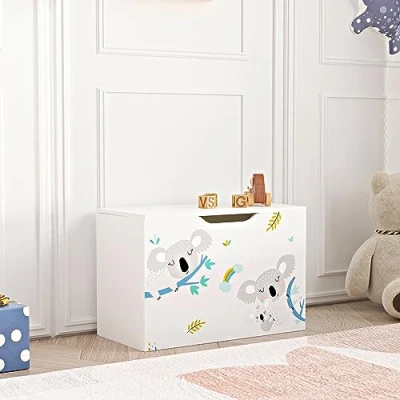 Afbeelding van Doos voor speelgoed Oleiros 40x60x30 cm Koala motief