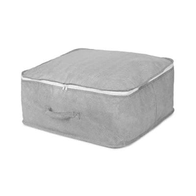 Afbeelding van Compactor RAN10170 opbergtas met ritssluiting, 46 x 20,5 cm, polypropyleen, grijs/wit