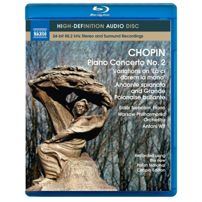 Afbeelding van Eldar Nebolsin, Warsaw Philharmonic Orchestra, Antoni Wit Chopin: Piano Concerto No.2 (Blu ray)