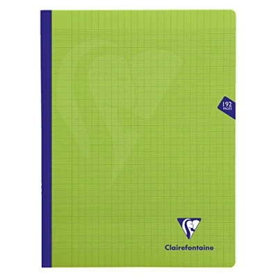 Afbeelding van Clairefontaine Mimesys Notitieboek, A4+, 192 pagina&#039;s, groen