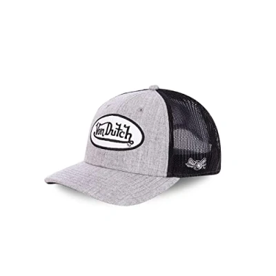 Afbeelding van Verstelbare pet voor dames en heren, truckerpet, origineel, vervormingsvrij casual pasvorm, grijs.
