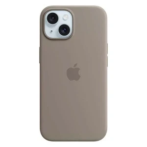 Image de Apple MagSafe Silicone Back Cover Beige iPhone 15