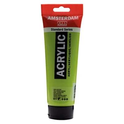 Afbeelding van Acrylverf 617 Geelgroen Amsterdam 250 ml