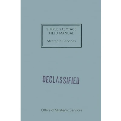 Afbeelding van Simple Sabotage Field Manual