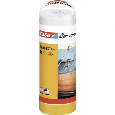 Afbeelding van tesa Easy Cover Perfect+ 56575 00000 00 Afdekfolie Geel, Transparant (l x b) 17 m 2.60 1 set(s)