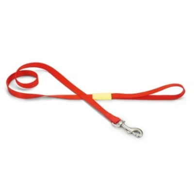 Afbeelding van Bz nylon hondenriem uni rood 120 cm x 20mm