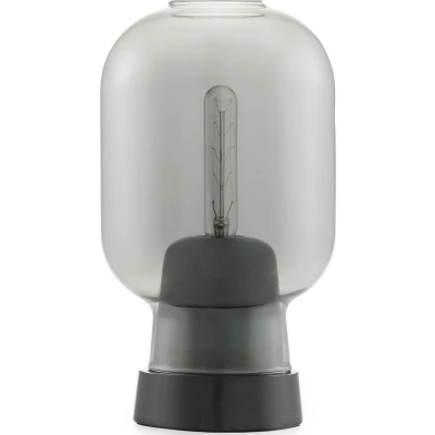 Afbeelding van Normann Copenhagen Amp Tafellamp Smoke, Zwart