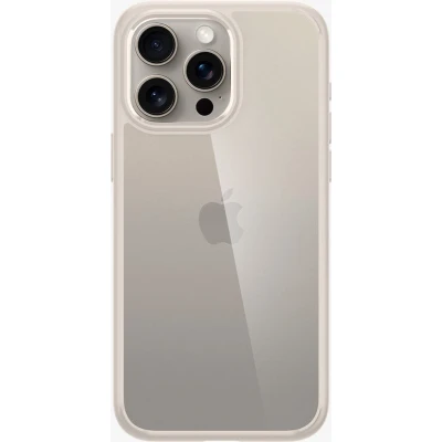 Afbeelding van Spigen Ultra Hybrid iPhone 15 Pro Max hoesje titanium