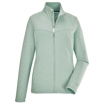 Afbeelding van Killtec dames vest zomervest dun groen melange 39176 maat 40