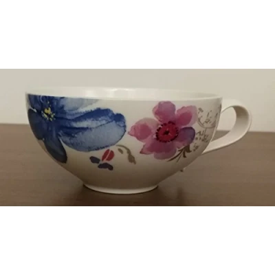 Afbeelding van VILLEROY &amp; BOCH Mariefleur Gris Theekop met Schotel 2 dlg