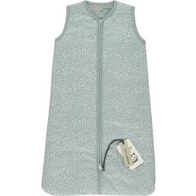 Afbeelding van Briljant Baby Winterslaapzak Minimal Dots Stonegreen Maat 70 Winter Slaapzak