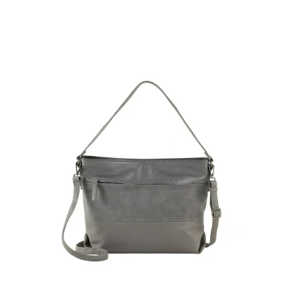 Afbeelding van TOM Tailor Nicolina Handtas, Dames, Maat: One Size, Mixed grey