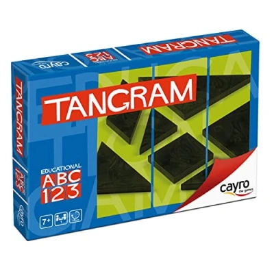 Afbeelding van Tangram Zwart Cayro Met Boekje