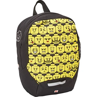 Afbeelding van LEGO Schoolrugzak Minifiguren Hoofden 33cm 10L
