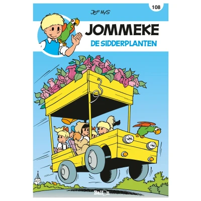 Afbeelding van Jommeke strip 108 De sidderplanten
