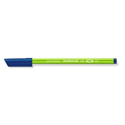 Afbeelding van Staedtler Noris Club 326 51 viltstiften, ca. 1 mm, 10 stuks, in kartonnen etui, groen geel