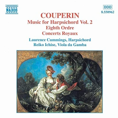 Afbeelding van Laurence Cummings &amp; Reiko Ichise Couperin: Music For Harpsichord Vol.2 Eighth Ordre, Concerts Royaux (CD)