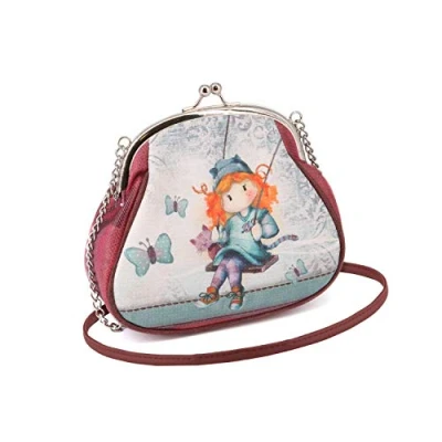 Afbeelding van Forever Ninette Swing ketting retro Schoudertas (grootte) schoudertas, 18 cm, meerkleurig (multicolour), centimeter, Veelkleurig,